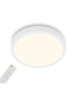 PLAFONIERA A LED RUNA - LED CCT BIANCO- D. 38 CM